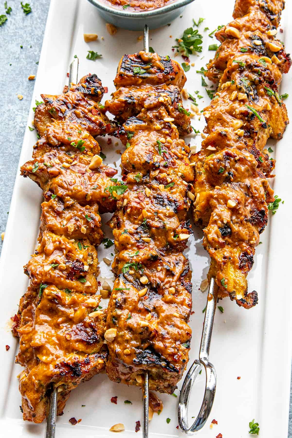 Spicy Thai Chicken Kebab Spicy Thai Chicken Kebab