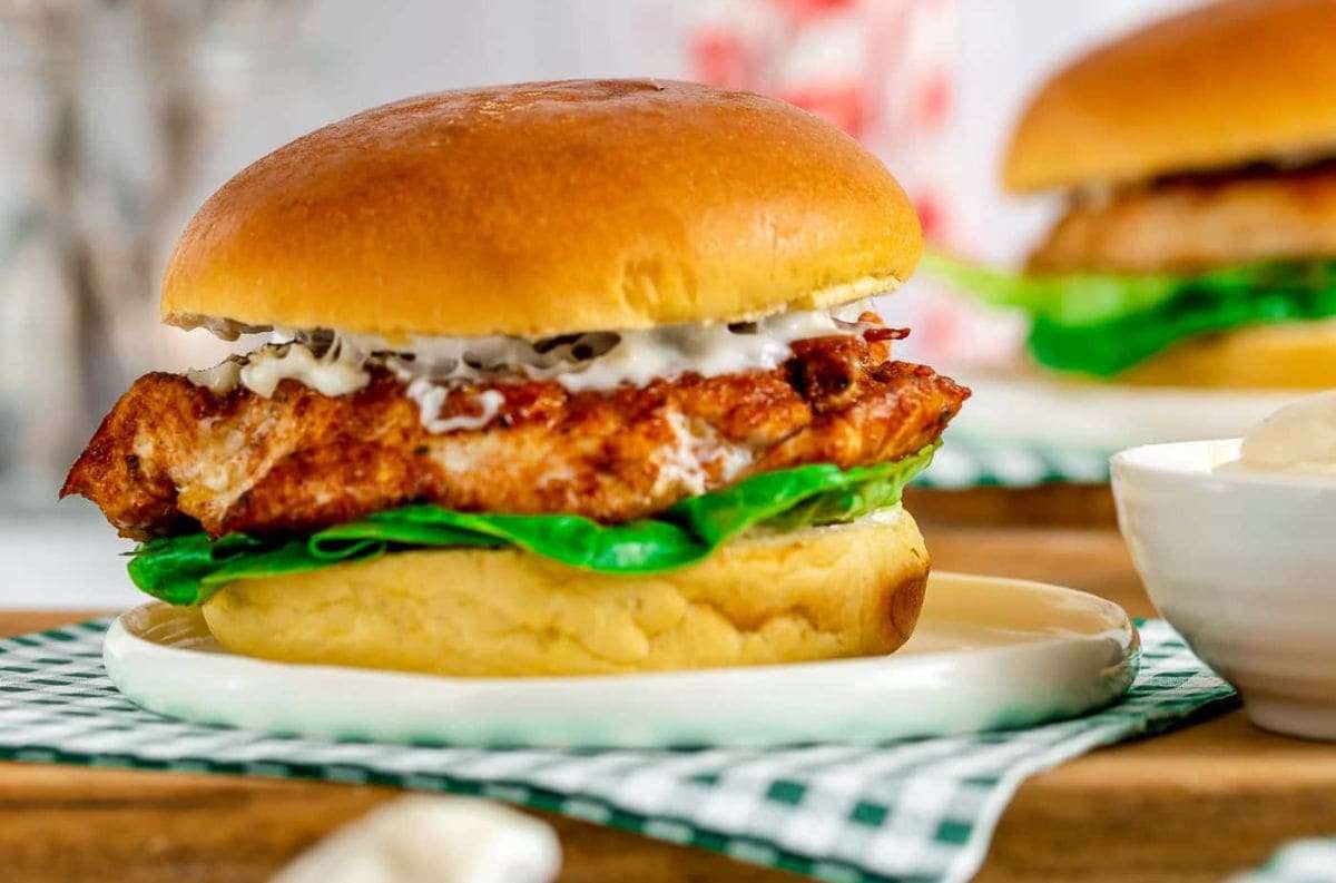 Cajun Chicken Fillet Burger & 100% Beef 6oz Handmade Burgers, Cajun Chicken Fillet Burger & 100% Beef 6oz Handmade Burgers,