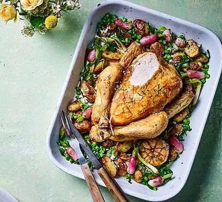 Spit Roasted Irish Chicken